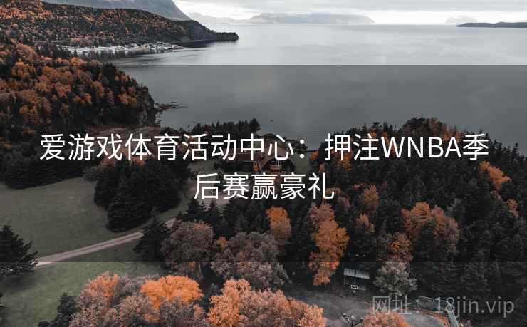 爱游戏体育活动中心：押注WNBA季后赛赢豪礼